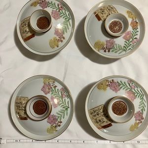 Kutani Rice Bowl Set of 4